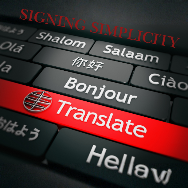 photos for the website signing simplicity